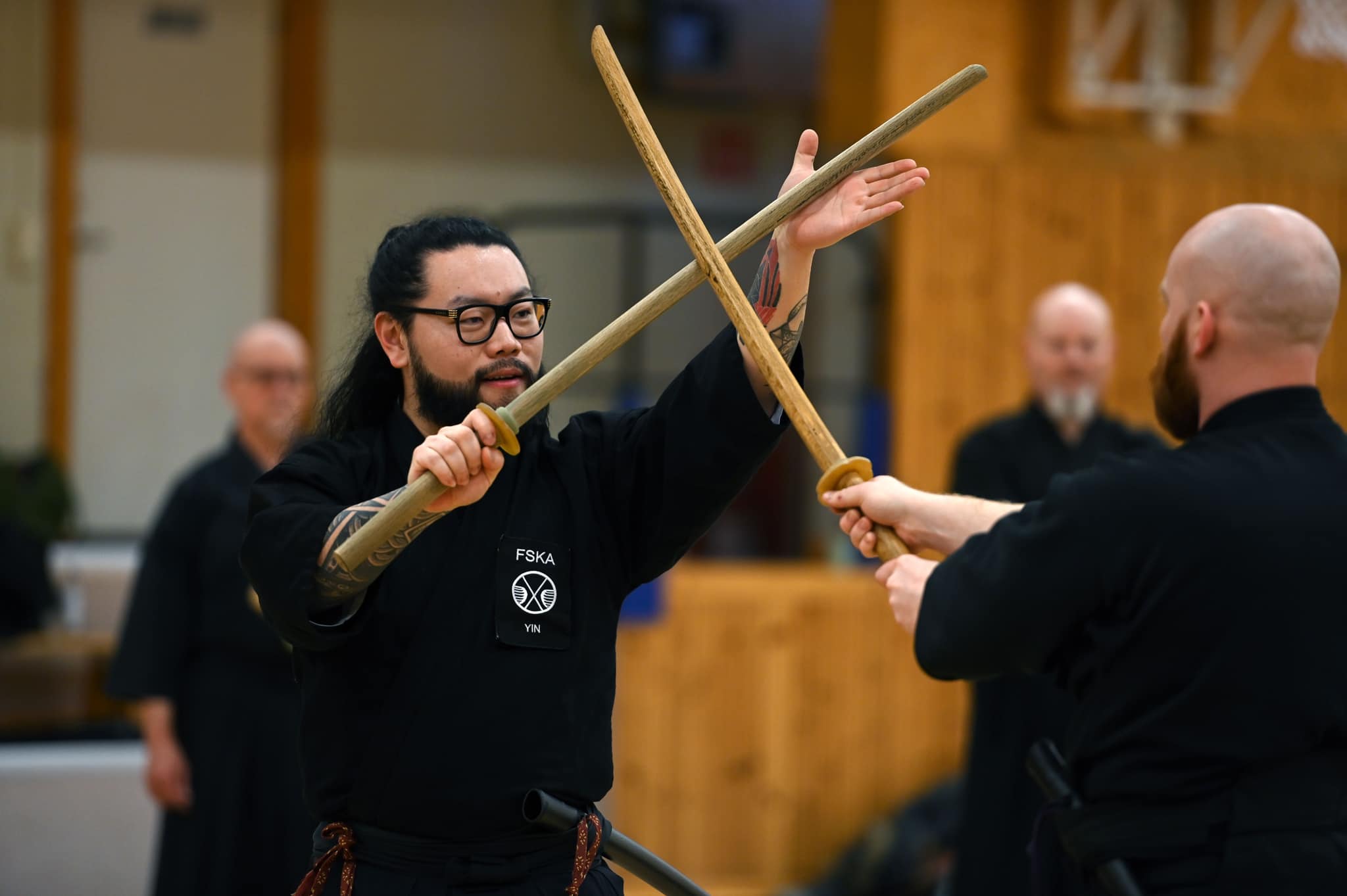 Sida Yin och Jesper Waldestål demonstrerar TUNK